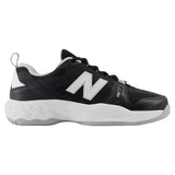 Women's Fresh Foam X 1007 D Width Tennis Shoes Black-Footwear-New Balance-WC1007BKD-F23-1-Tennis Express