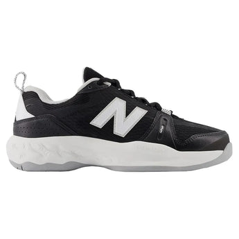 Women's Fresh Foam X 1007 D Width Tennis Shoes Black-Footwear-New Balance-WC1007BKD-F23-1-Tennis Express