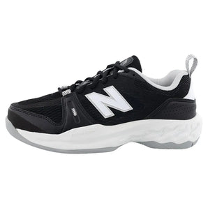 Women's Fresh Foam X 1007 B Width Tennis Shoes Black-Footwear-New Balance-WC1007BKD-F23-21-Tennis Express