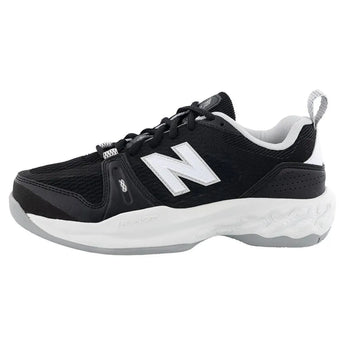 Women's Fresh Foam X 1007 B Width Tennis Shoes Black-Footwear-New Balance-WC1007BKD-F23-21-Tennis Express