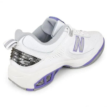 Women's WC806 2E Width Tennis Shoes White-Footwear-New Balance-WC806W2A-U13-43-Tennis Express