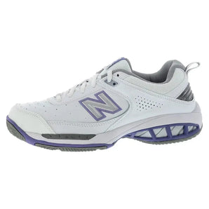 Women's WC806 B Width Tennis Shoes White-Footwear-New Balance-WC806WB-B01copy-Tennis Express