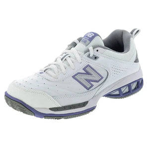 Women's WC806 B Width Tennis Shoes White-Footwear-New Balance-WC806WB-Bcopy-Tennis Express