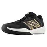 Women's 696v6 B Width Tennis Shoes Black and White-Footwear-New Balance-WCH696B6-y-Tennis Express