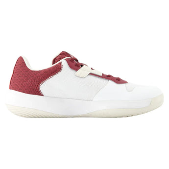 Women's 696v6 D Width Tennis Shoes White and Monarch Burgundy,Footwear,New Balance,,,Tennis Express,WCH696M6-2