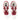 Women's 696v6 B Width Tennis Shoes White and Monarch Burgundy-Footwear-New Balance-WCH696M6-3-Tennis Express