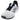 Women's 696v6 B Width Tennis Shoes White and Black-Footwear-New Balance-WCH696W6B-F24-Tennis Express