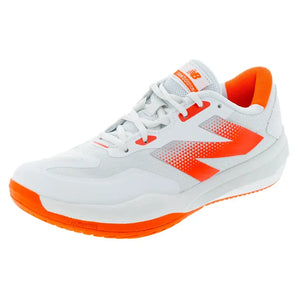 Women's FuelCell 796v4 B Width Pickleball Shoes White and Urgent Red,Footwear,New Balance,5,,Tennis Express,WCH796G4B-F25copy