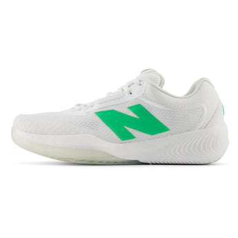 Women's FuelCell 996v6 B Width Tennis Shoes White and Green Apple,Footwear,New Balance,,,Tennis Express,WCH996G6D-U25-3_3f42337a-abb4-4e64-abb3-77e4bd099727