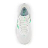 Women's FuelCell 996v6 B Width Tennis Shoes White and Green Apple,Footwear,New Balance,,,Tennis Express,WCH996G6D-U25-5_549c3550-035a-4a96-a657-9f8e98f620b2