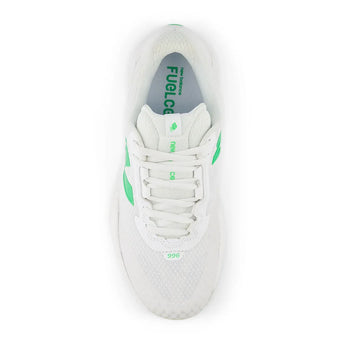 Women's FuelCell 996v6 B Width Tennis Shoes White and Green Apple,Footwear,New Balance,,,Tennis Express,WCH996G6D-U25-5_549c3550-035a-4a96-a657-9f8e98f620b2