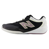 Women's FuelCell 996v6 B Width Tennis Shoes Black and White,Footwear,New Balance,,,Tennis Express,WCH996P6-1