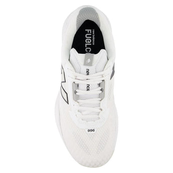 Women's FuelCell 996v6 B Width Tennis Shoes White and Black,Footwear,New Balance,,,Tennis Express,WCH996W6-3