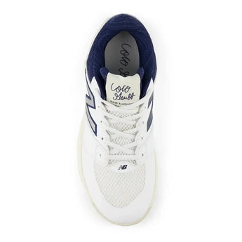 Women's FuelCell Delray D Width Tennis Shoes White and Navy-Footwear-New Balance-WCHCODW2D-S25-2-Tennis Express