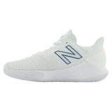 Women's Fresh Foam Lav V2 D Width Tennis Shoes White and Laser Blue,Footwear,New Balance,,,Tennis Express,WCHLAVL2D-B-1