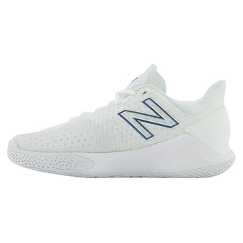 Women's Fresh Foam Lav V2 D Width Tennis Shoes White and Laser Blue,Footwear,New Balance,,,Tennis Express,WCHLAVL2D-B-1
