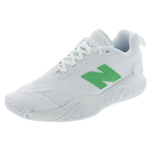 Women's Fresh Foam X CT-Rally B Width Tennis Shoes White and Green Apple,Footwear,New Balance,White,5,Tennis Express,WCHRALGB-U25copy