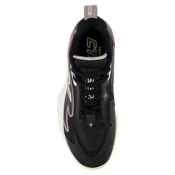 Women's Fresh Foam X CT-Rally B Width Tennis Shoes Black and White,Footwear,New Balance,,,Tennis Express,WCHRALO1-3