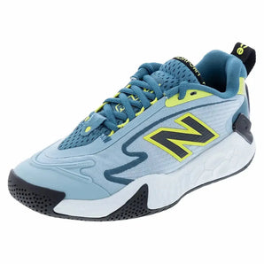 Women's Fresh Foam X CT-Rally B Width Tennis Shoes Quarry Blue and Terrarium,Footwear,New Balance,5,,Tennis Express,WCHRALS1B-F24copy