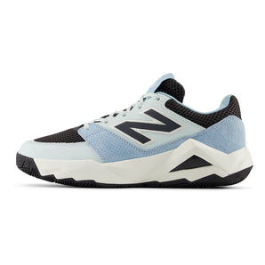 Women's Coco Delray D Width Tennis Shoes Glint Blue and Black-Footwear-New Balance-, [current_file_name-Tennis Express