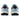 Women's Coco Delray D Width Tennis Shoes Glint Blue and Black-Footwear-New Balance-, [current_file_name-Tennis Express
