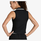 Women's Rib Sleeveless Tennis Polo,Apparel,Wilson,,,Tennis Express,WE00031-B2webp