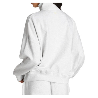 Women's Full Zip Tennis Sweatshirt Cloud Heather-Apparel-Wilson-, [current_file_name-Tennis Express
