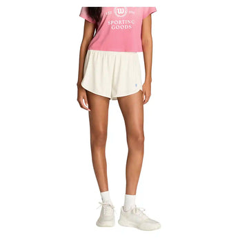 Women's Layered Tennis Sport Short Sandrift,Apparel,Wilson,,,Tennis Express,WE00110W002001-F26-5