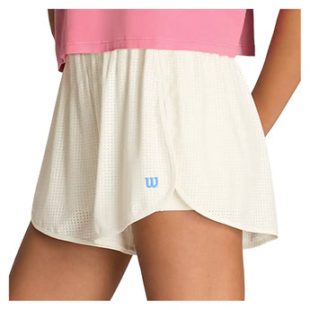 Women's Layered Tennis Sport Short Sandrift,Apparel,Wilson,,,Tennis Express,WE00110W002001-F26-6