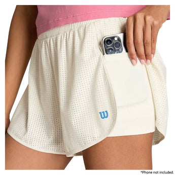 Women's Layered Tennis Sport Short Sandrift,Apparel,Wilson,,,Tennis Express,WE00110W002001-F26-7