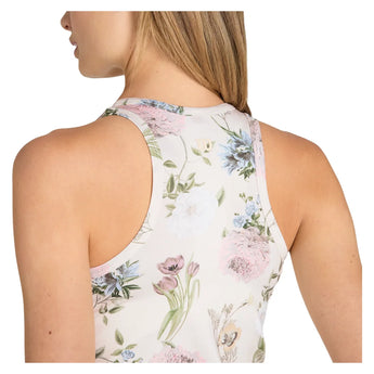 Women's Fieldhouse Tennis Tank Floral Print, Wilson, Tennis Express, WE00317Z012001-4
