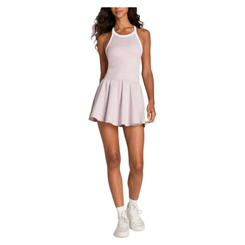 Women's On the Daily Tennis Dress Lilac Ash and Bright White, Wilson, Tennis Express, WE00536L013001-F26-5