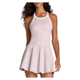 Women's On the Daily Tennis Dress Lilac Ash and Bright White, Wilson, Lilac Ash/Bright White, Tennis Express, WE00536L013001-F26-LILAC-ASH-BRIGHT-WHITE-1