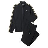 Men's Novak Djokovic On-Court Tennis Tracksuit Set Black-Apparel-Lacoste-WH4752-031F25-Tennis Express