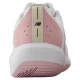 Women's FuelCell 696v7 D Width Tennis Shoes White and Pink Chalk,Footwear,New Balance,,,Tennis Express,WH6961WC-4