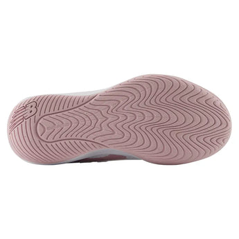 Women's FuelCell 696v7 D Width Tennis Shoes White and Pink Chalk,Footwear,New Balance,,,Tennis Express,WH6961WC-5