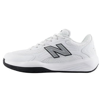 Women's FuelCell 696v7 D Width Tennis Shoes White and Black,Footwear,New Balance,,,Tennis Express,WH69637Z-1