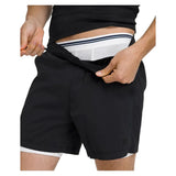 Men's Volley 6 Inch Tennis Short-Apparel-Wilson-WM00008-F24-bk-6-Tennis Express