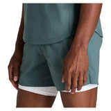 Men's Volley 6 Inch Unlined Tennis Short Atlantic,Apparel,Wilson,,,Tennis Express,WM00008U036001-F26-5