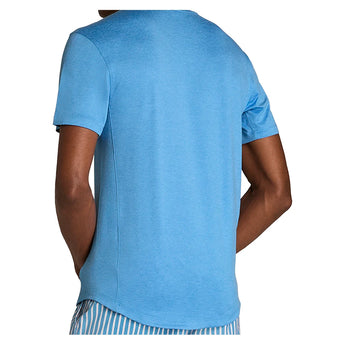 Men's Everyday Tennis Performance Tee Ally Blue,Apparel,Wilson,,,Tennis Express,WM00011U112001-1