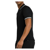 Men's Easy Street Tennis Tee Black-Apparel-Wilson-WM00147511-BKAF25-1-Tennis Express