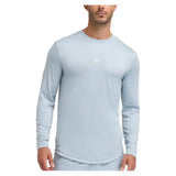 Men's Everyday Performance Long Sleeve Tennis Tee Blue Fog,Apparel,Wilson,Blue Fog,S,Tennis Express,WM00220411LBB-3