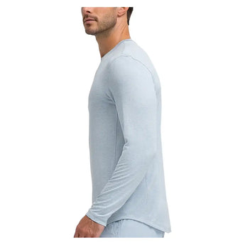 Men's Everyday Performance Long Sleeve Tennis Tee Blue Fog,Apparel,Wilson,,,Tennis Express,WM00220411LBB-5