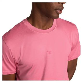 Men's Everyday Tennis Performance Tee Chateau Rose,Apparel,Wilson,,,Tennis Express,WM00220411LBB-6_5e0580ef-d139-4448-8efe-91babe09b8be