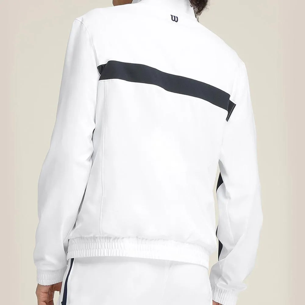 Wilson Men's Grand Slam Tennis Jacket Bright White | Tennis Express
