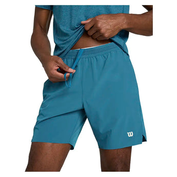 Men's Tournament Unlined 7 Inch Tennis Short-Apparel-Wilson-WM00502-S26-b-3-Tennis Express