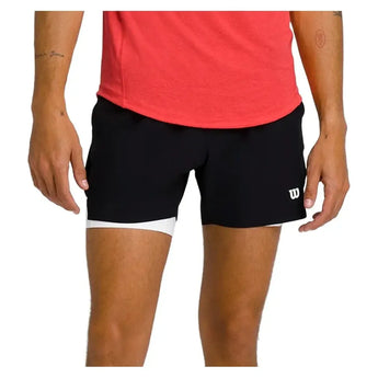 Men's Tournament 5 Inch Tennis Short V2-Apparel-Wilson-WM00503511-B-B-Tennis Express