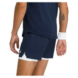 Men's Tournament 5 Inch Tennis Short V2-Apparel-Wilson-WM00503511-B-Navy3-Tennis Express