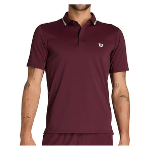 Men's Challengers Technical Tennis Polo Port Royale-Apparel-Wilson-Port Royale-S, [current_file_name-Tennis Express