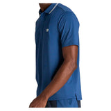 Men's Challengers Technical Tennis Polo Blue Quartz,Apparel,Wilson,,,Tennis Express,WM00507U043001-F26-5
